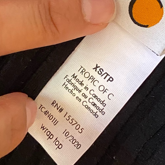 Tropic of C wrap top - Picture 8 of 8